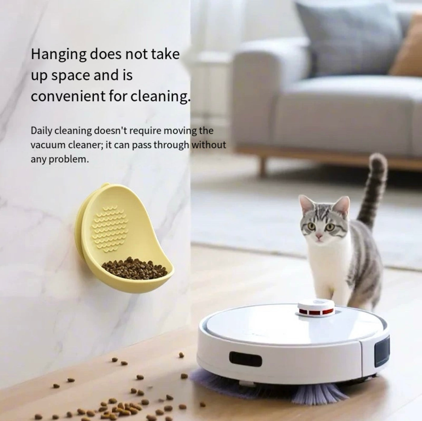Non-Slip Silicone Pet Bowl with Strong Suction Base – Anti-Spill & Anti-Tip Food and Water Feeder for Dogs and Cats