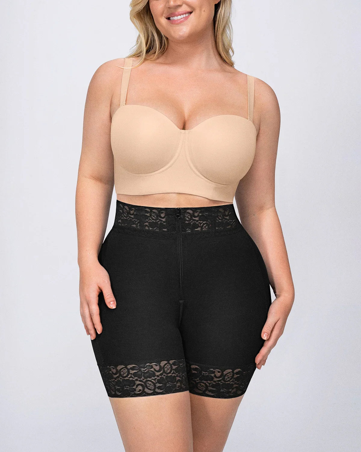 BOOT-YEAH™ AirSlim® Mid-Rise Steel Boned Butt-Lifting Short