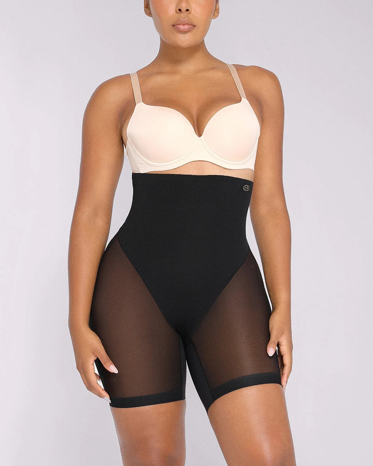 BOOT-YEAH™ MeshSmooth™ High-Waisted  Brief + Mid Thigh Short
