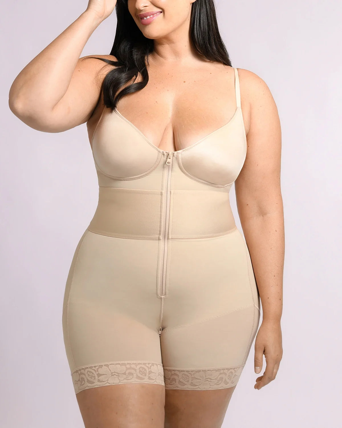 Bare Essentials™ AirSlim® ElasticFuse Waistband Shaping Bodysuit