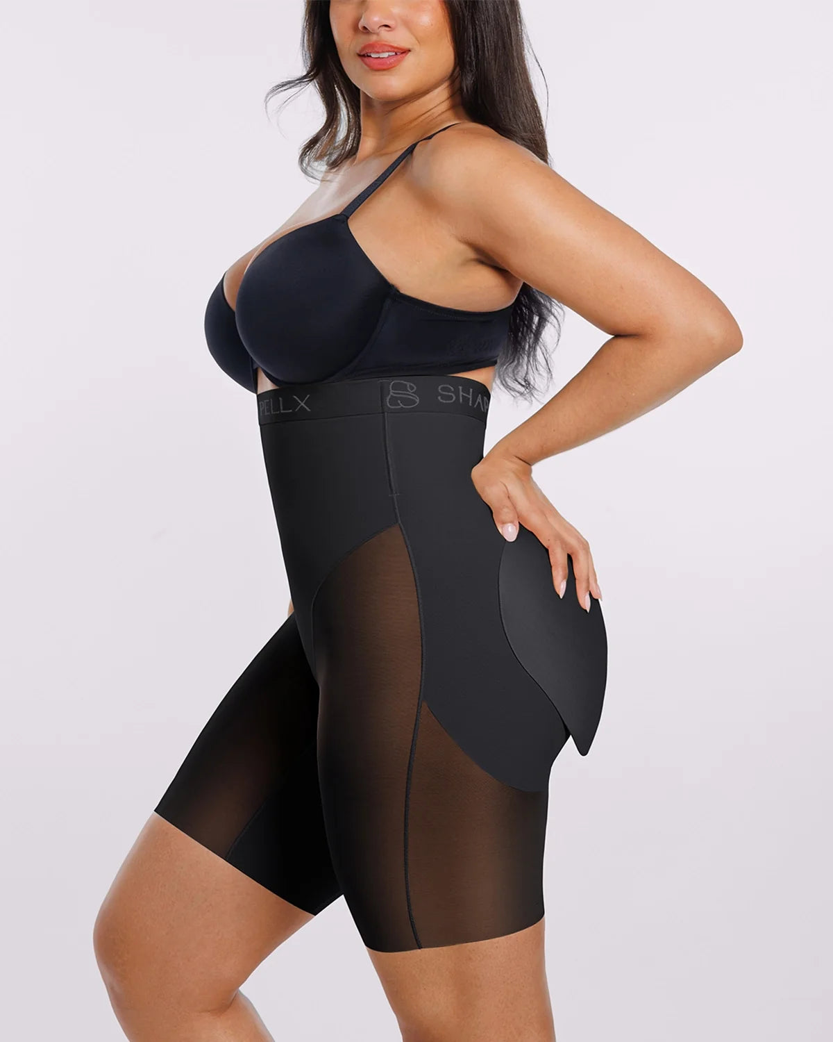 Butt Padded Short + Hip Padded Flare Jeans