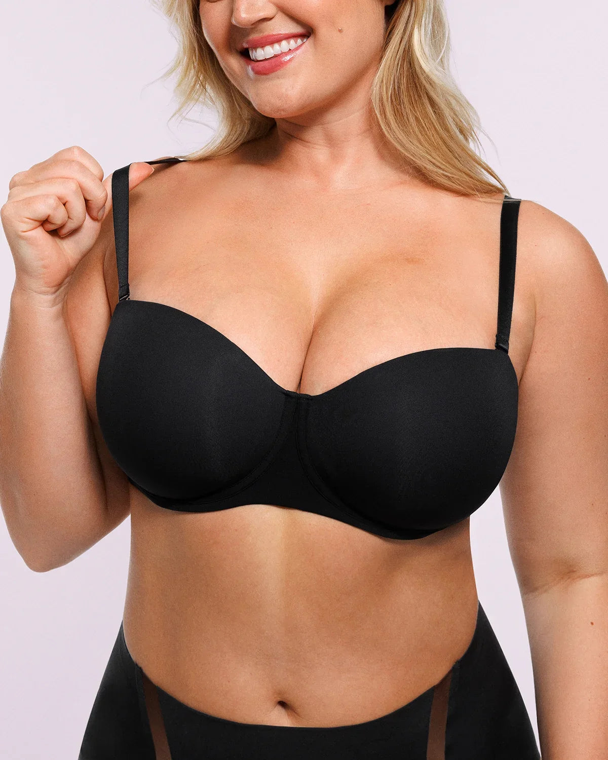 Bare Essentials™ AirSlim® Convertible Strapless Push Up Bra