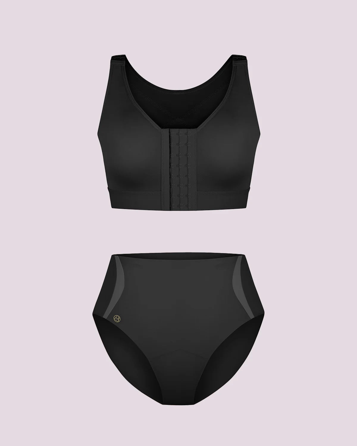 Bare Essentials™ AirSlim® Unlined Wireless Back Support Bra + Brief