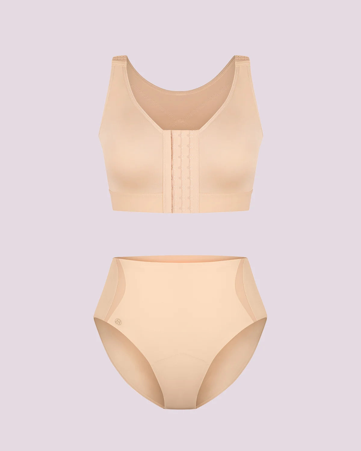 Bare Essentials™ AirSlim® Unlined Wireless Back Support Bra + Brief