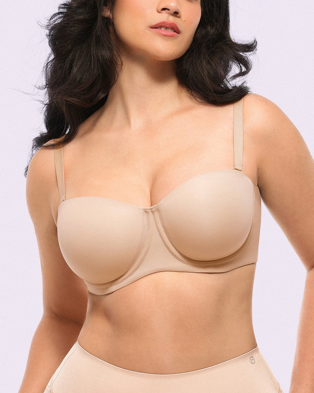 Bare Essentials™ AirSlim® Convertible Strapless Push Up Bra